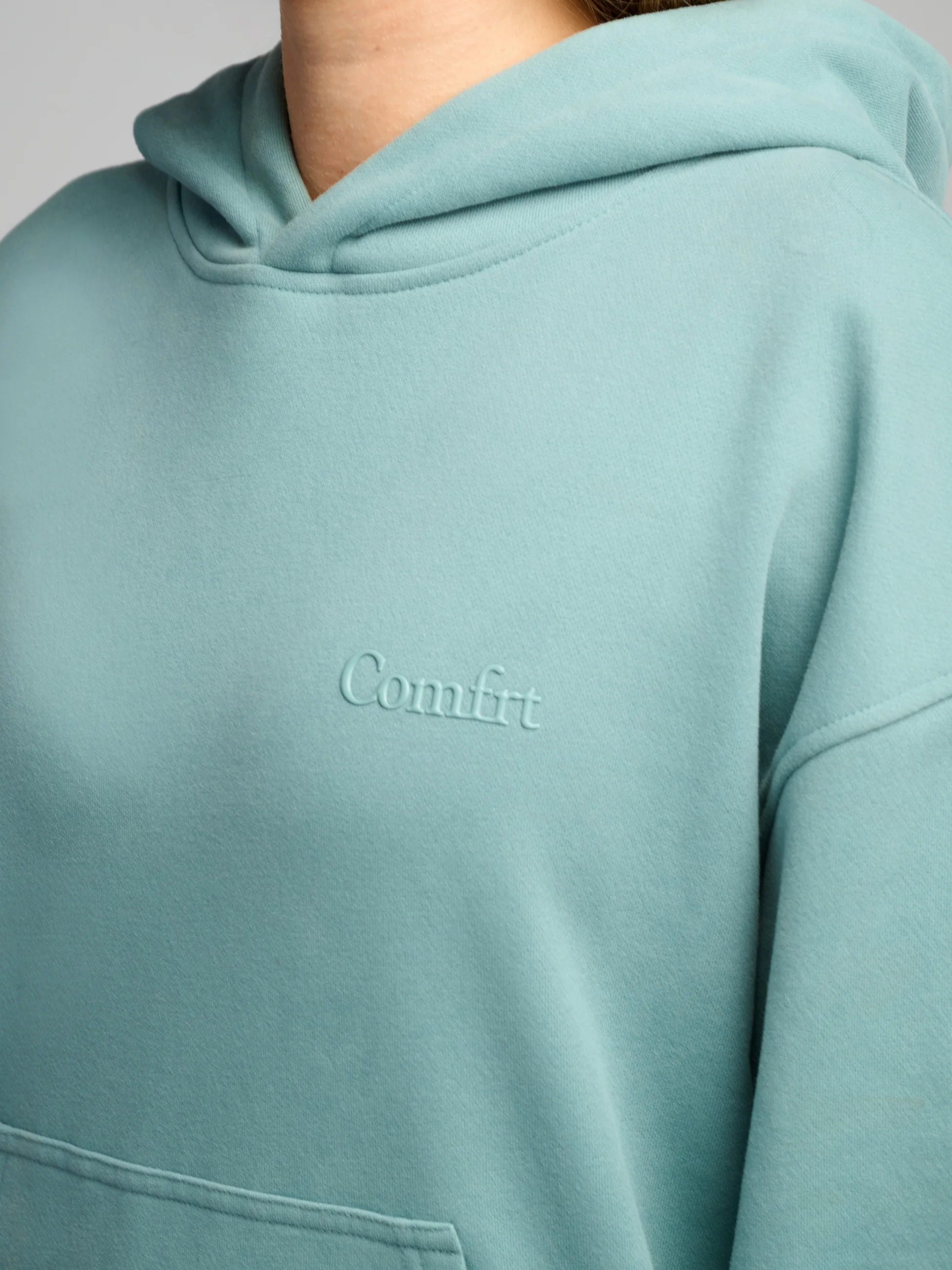 Halo Lightweight Crop Hoodie