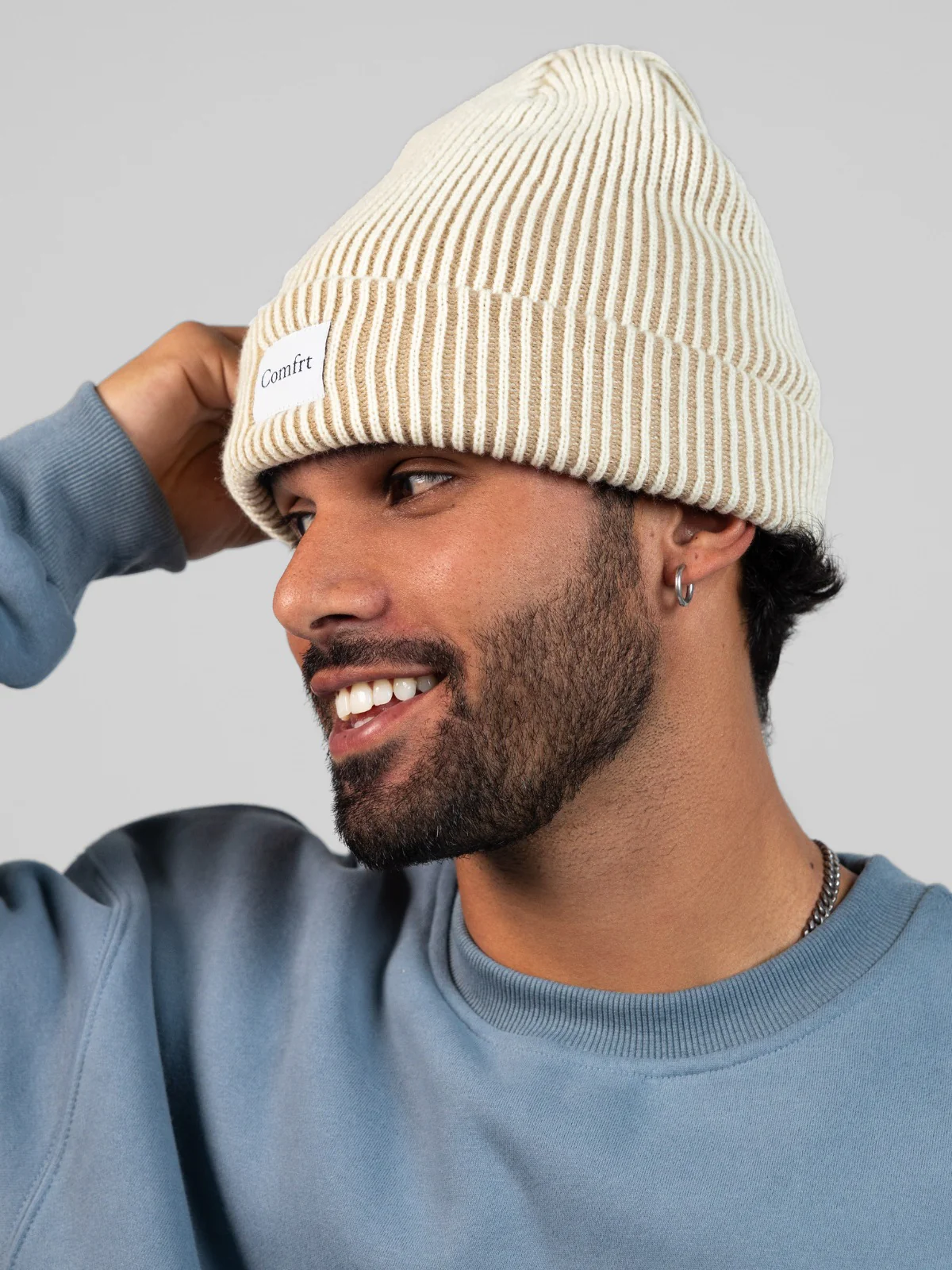 Classic Two-Tone Beanie