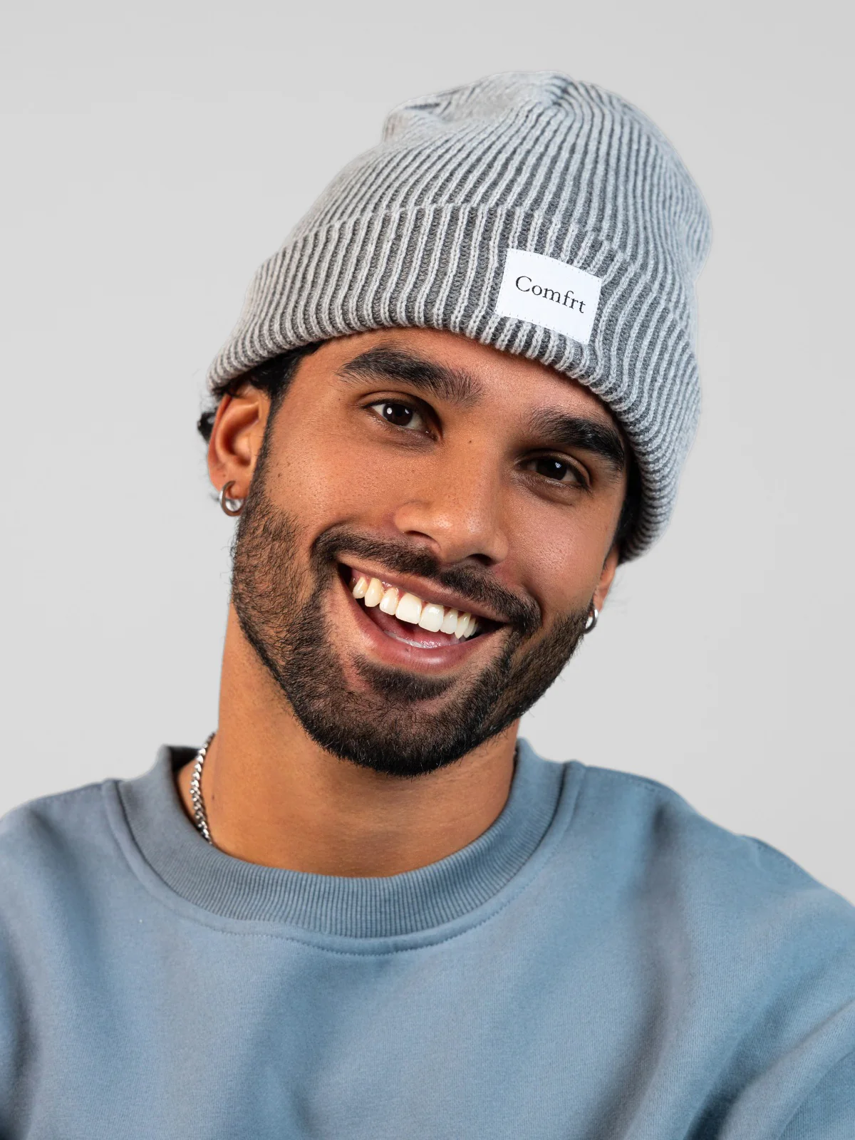 Classic Two-Tone Beanie