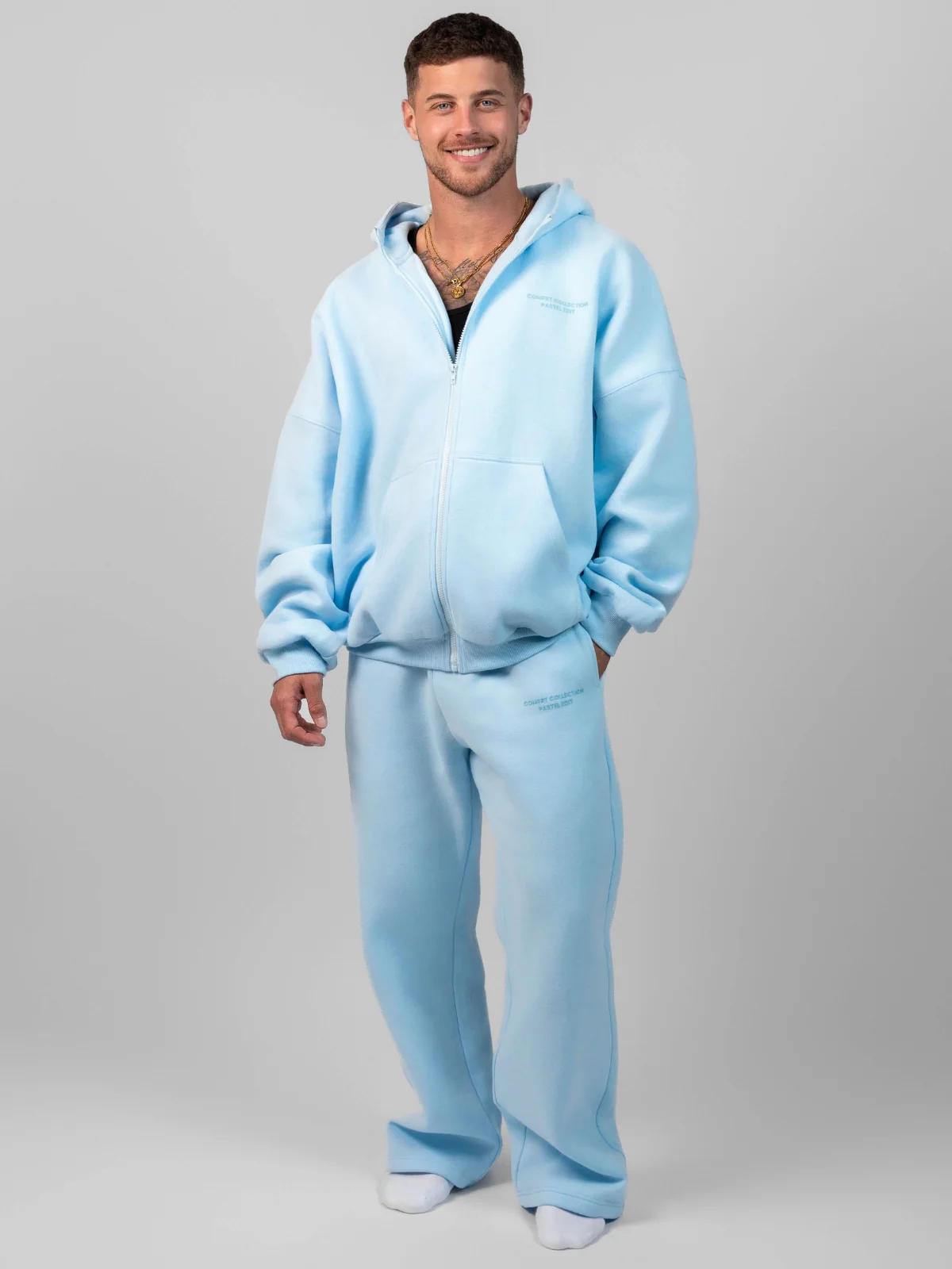 Pastel Zip Hoodie 11 Pastel Zip Hoodie