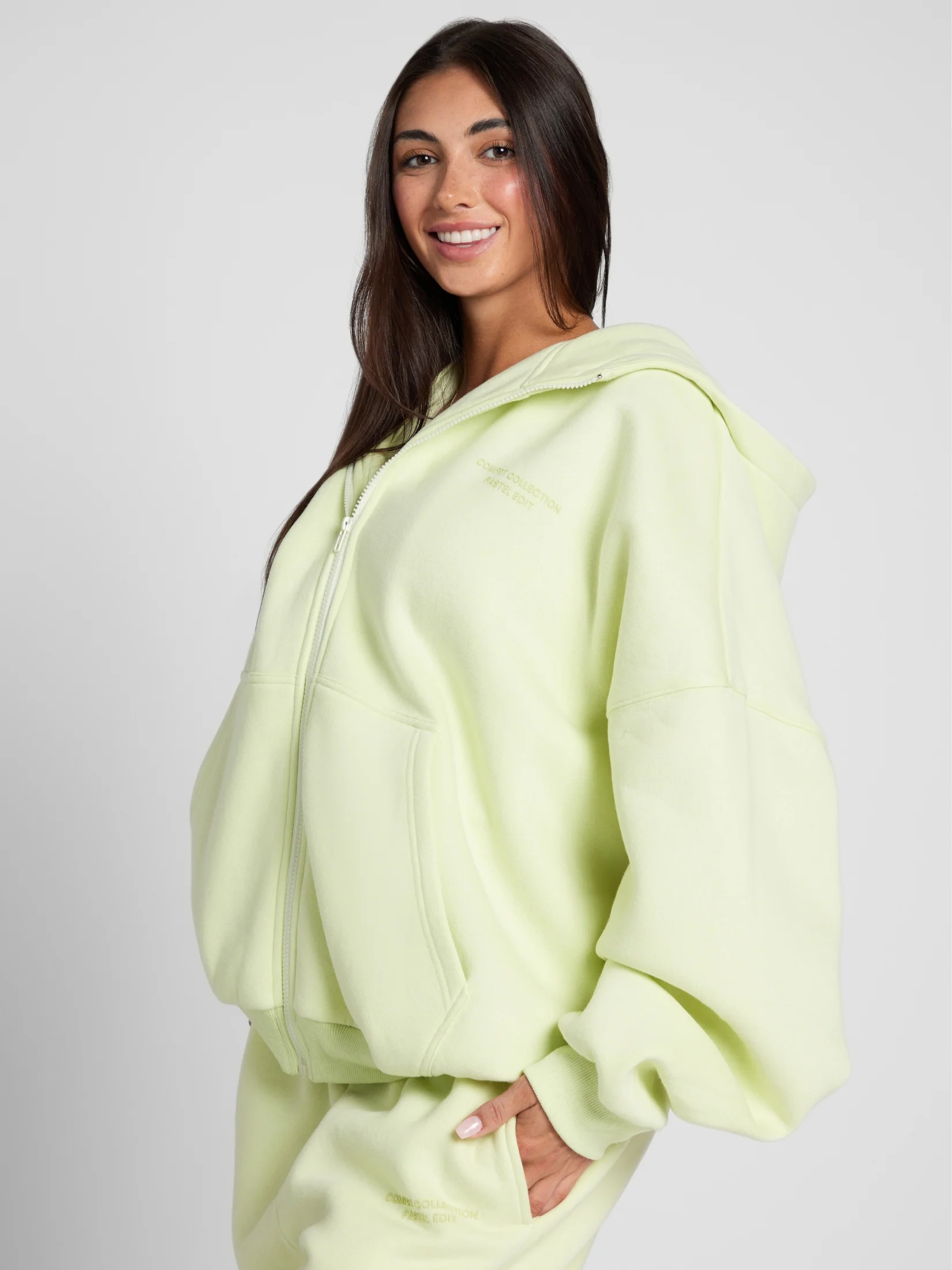 Pastel Zip Hoodie 37 Pastel Zip Hoodie