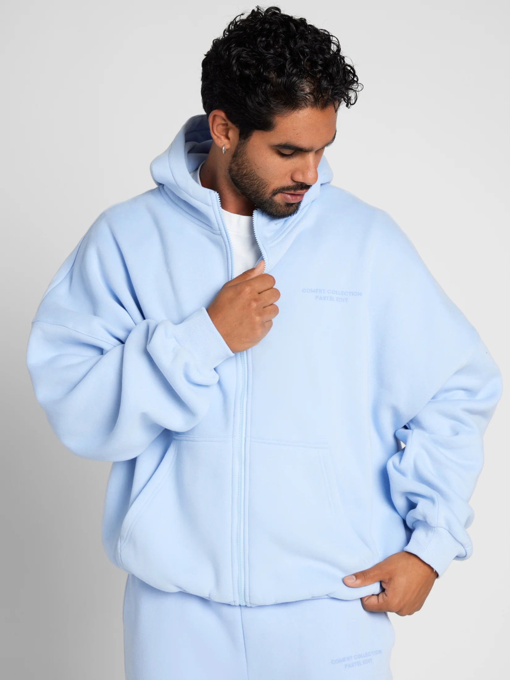 Pastel Zip Hoodie 54 Pastel Zip Hoodie