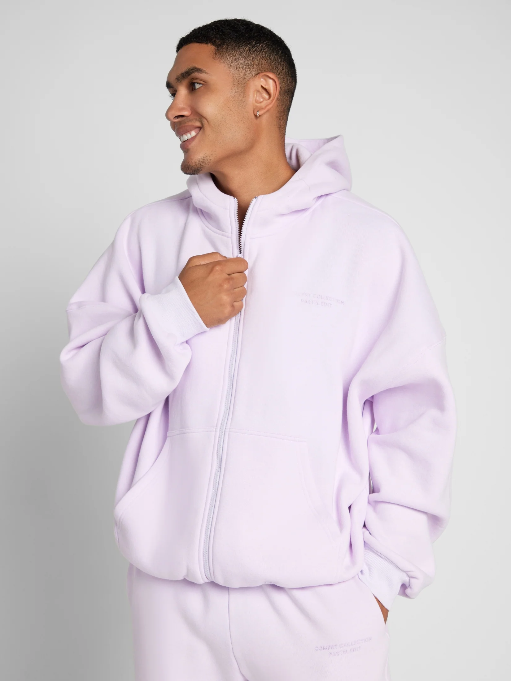 Pastel Zip Hoodie 64 Pastel Zip Hoodie