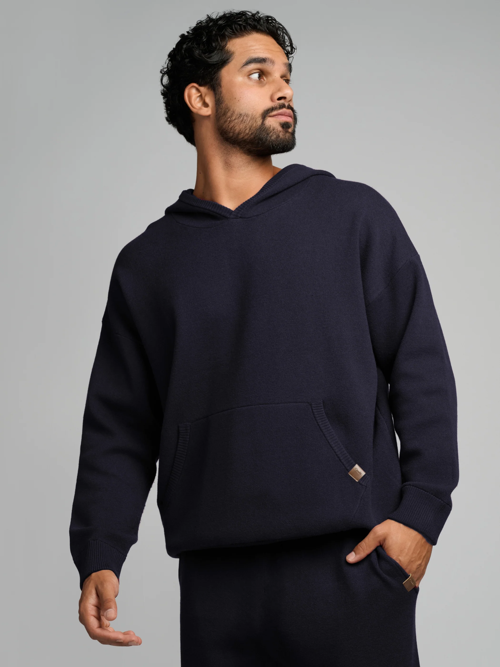 Sweater Knit Hoodie 11 Sweater Knit Hoodie