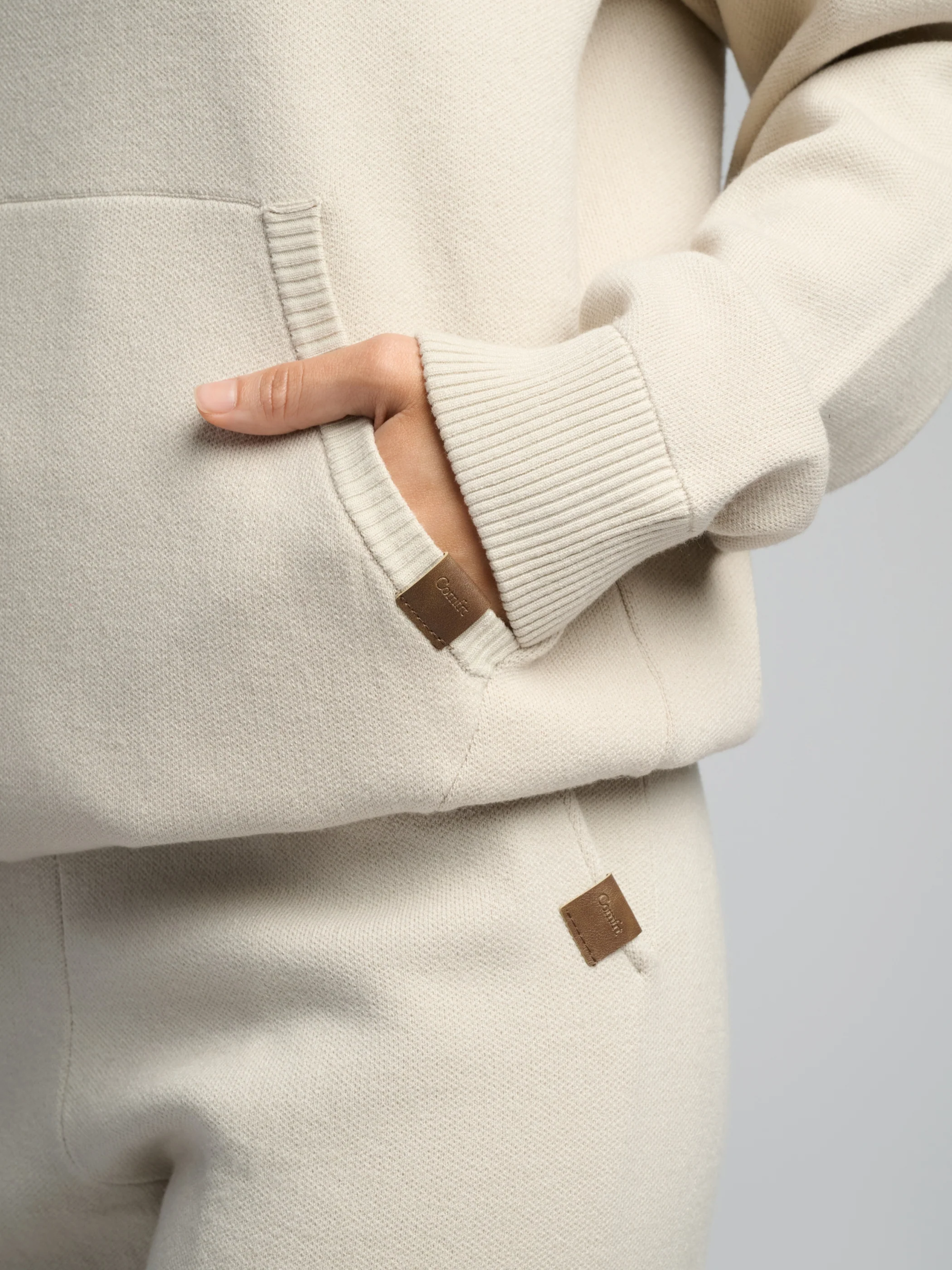 Sweater Knit Hoodie 17 Sweater Knit Hoodie