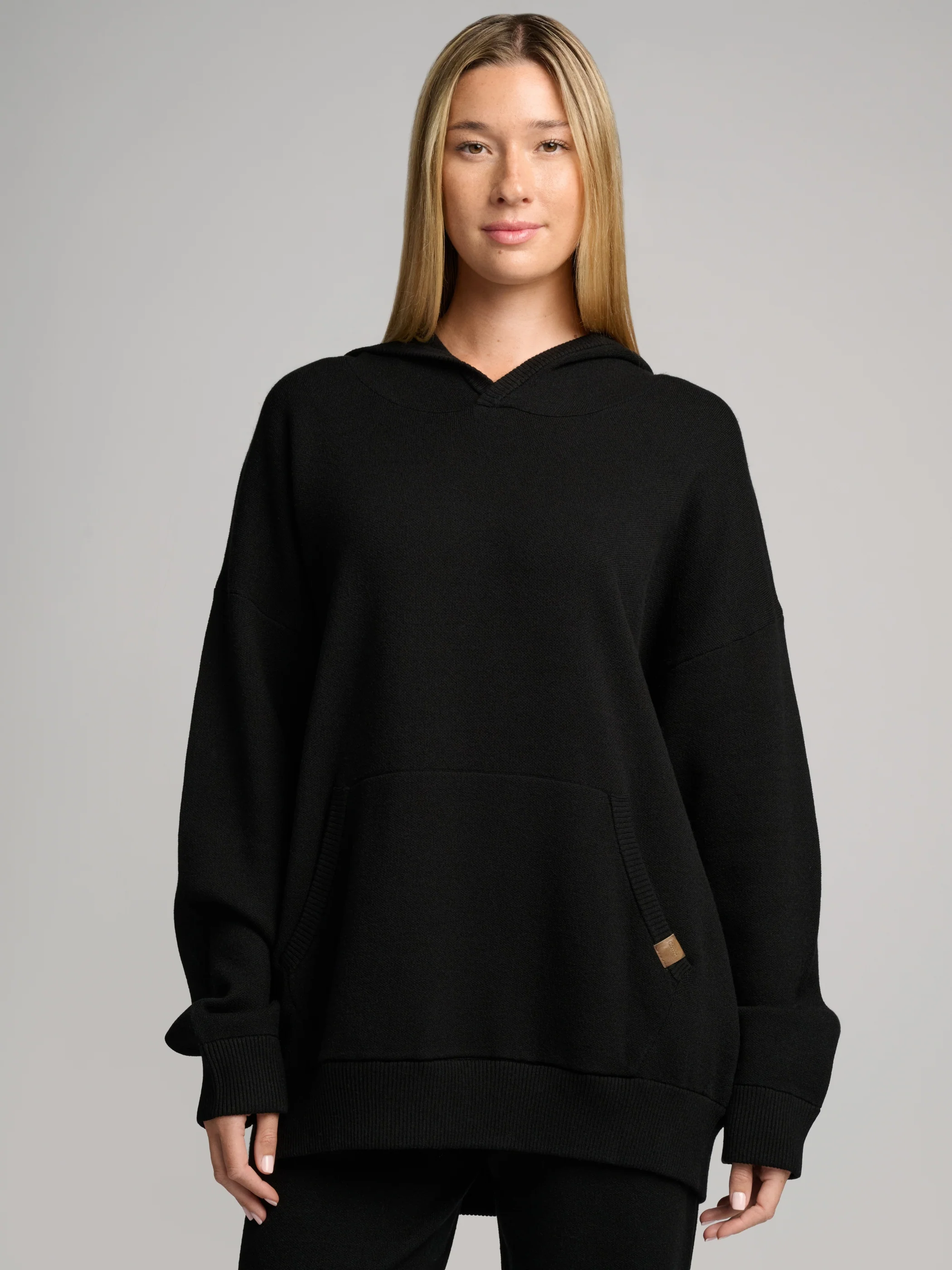 Sweater Knit Hoodie 19 Sweater Knit Hoodie