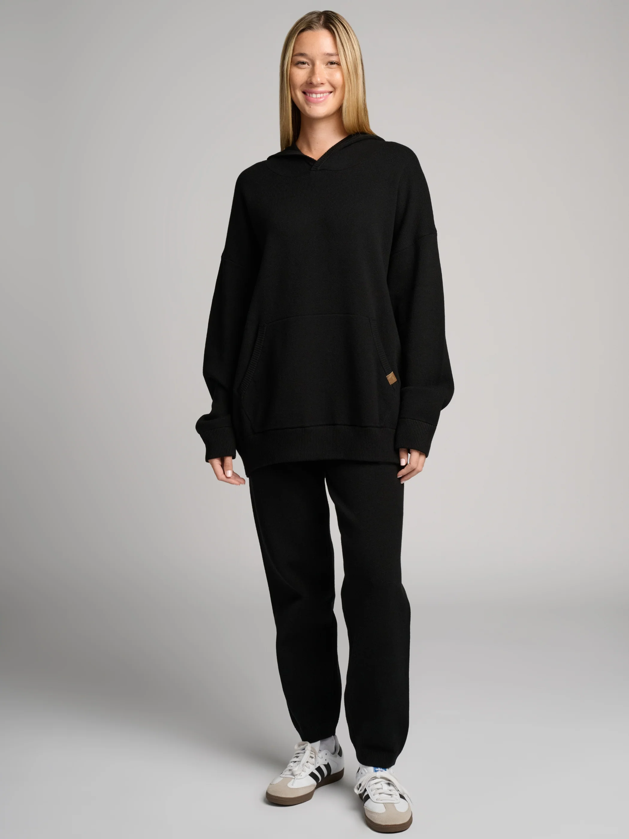 Sweater Knit Hoodie 22 Sweater Knit Hoodie