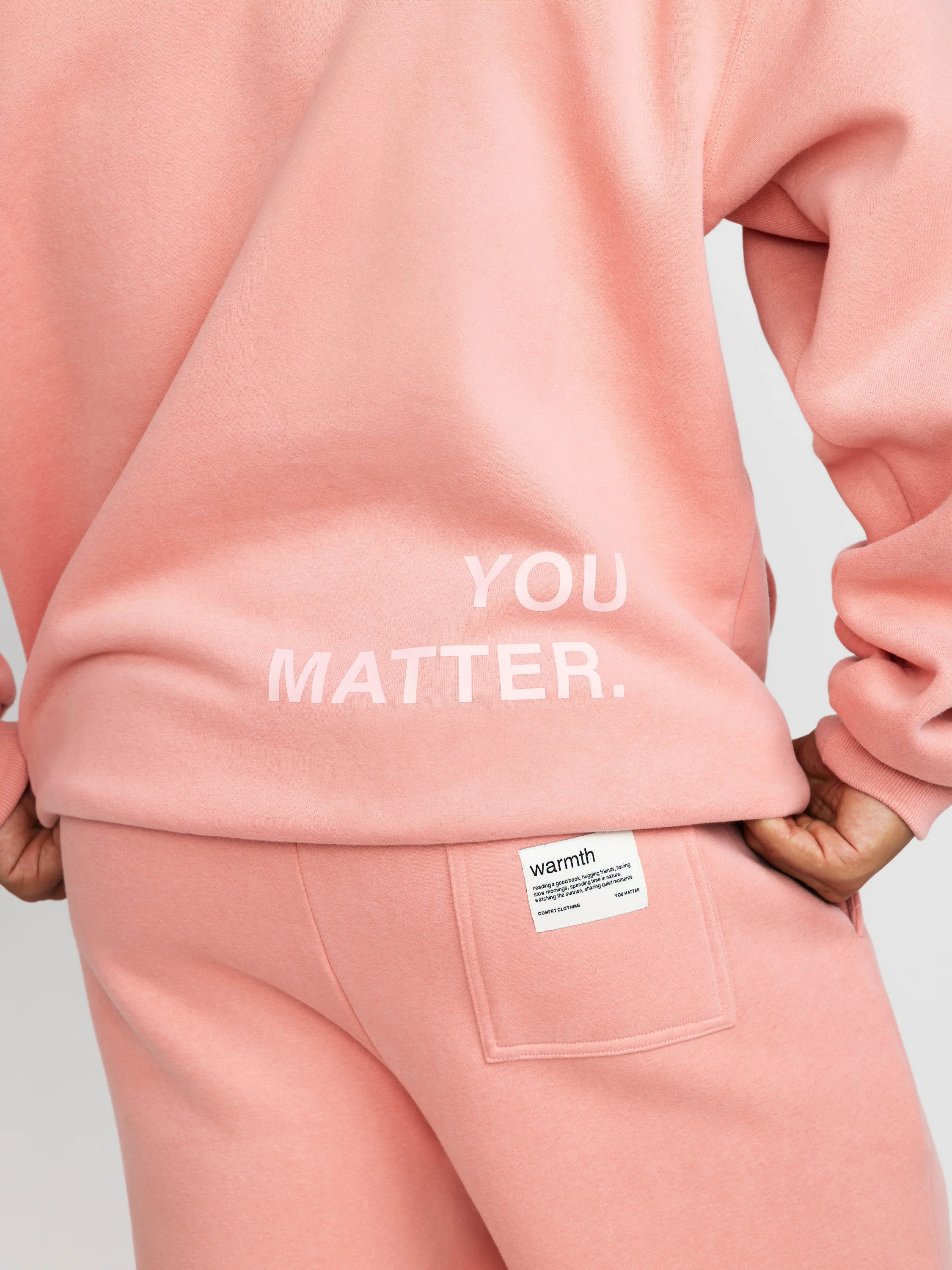 You Matter Straight Leg Sweatpants 3 You Matter Straight Leg Sweatpants