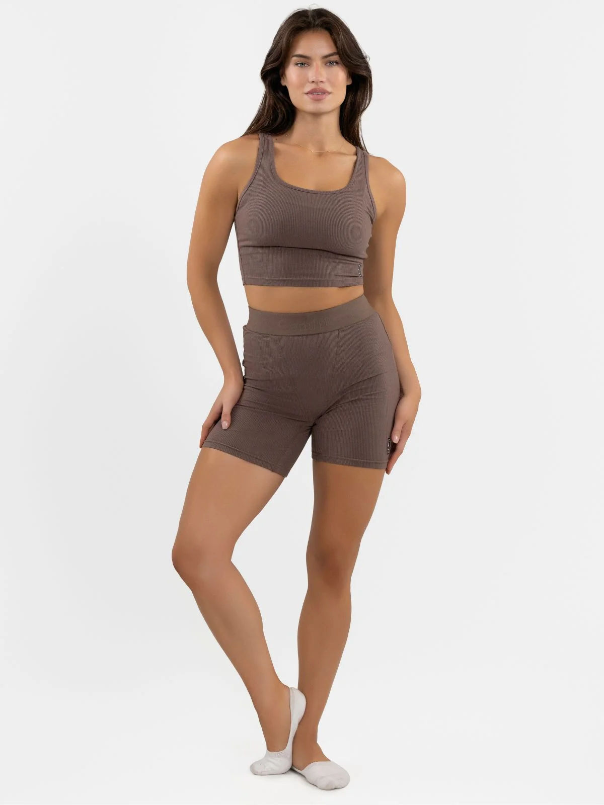 Rib Contour Crop Tank 23 Rib Contour Crop Tank