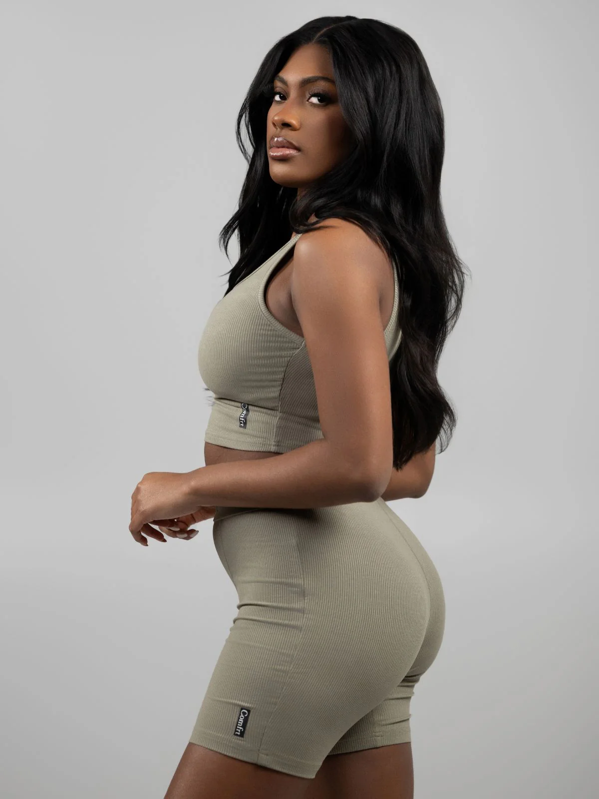 Rib Contour Crop Tank 3 Rib Contour Crop Tank