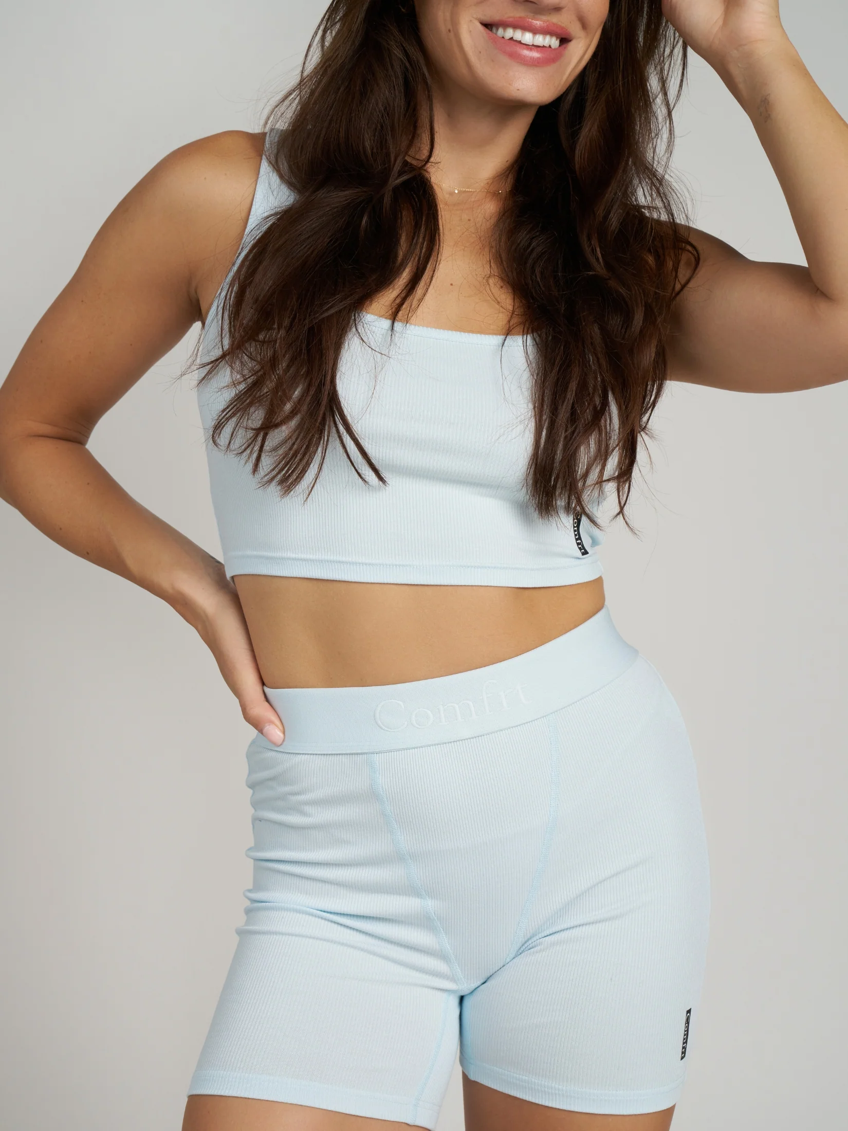 Rib Contour Crop Tank 43 Rib Contour Crop Tank