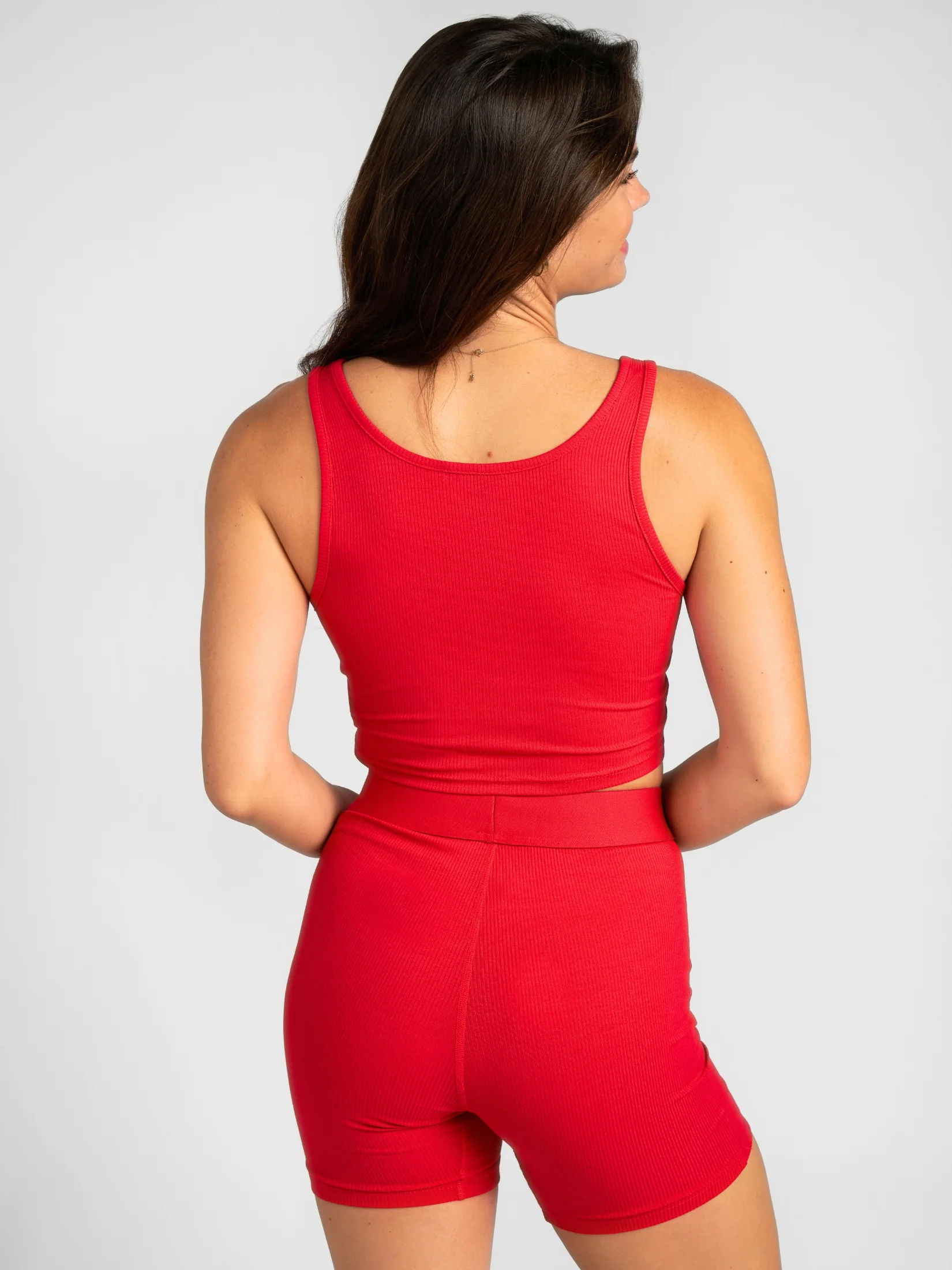 Rib Contour Crop Tank 47 Rib Contour Crop Tank