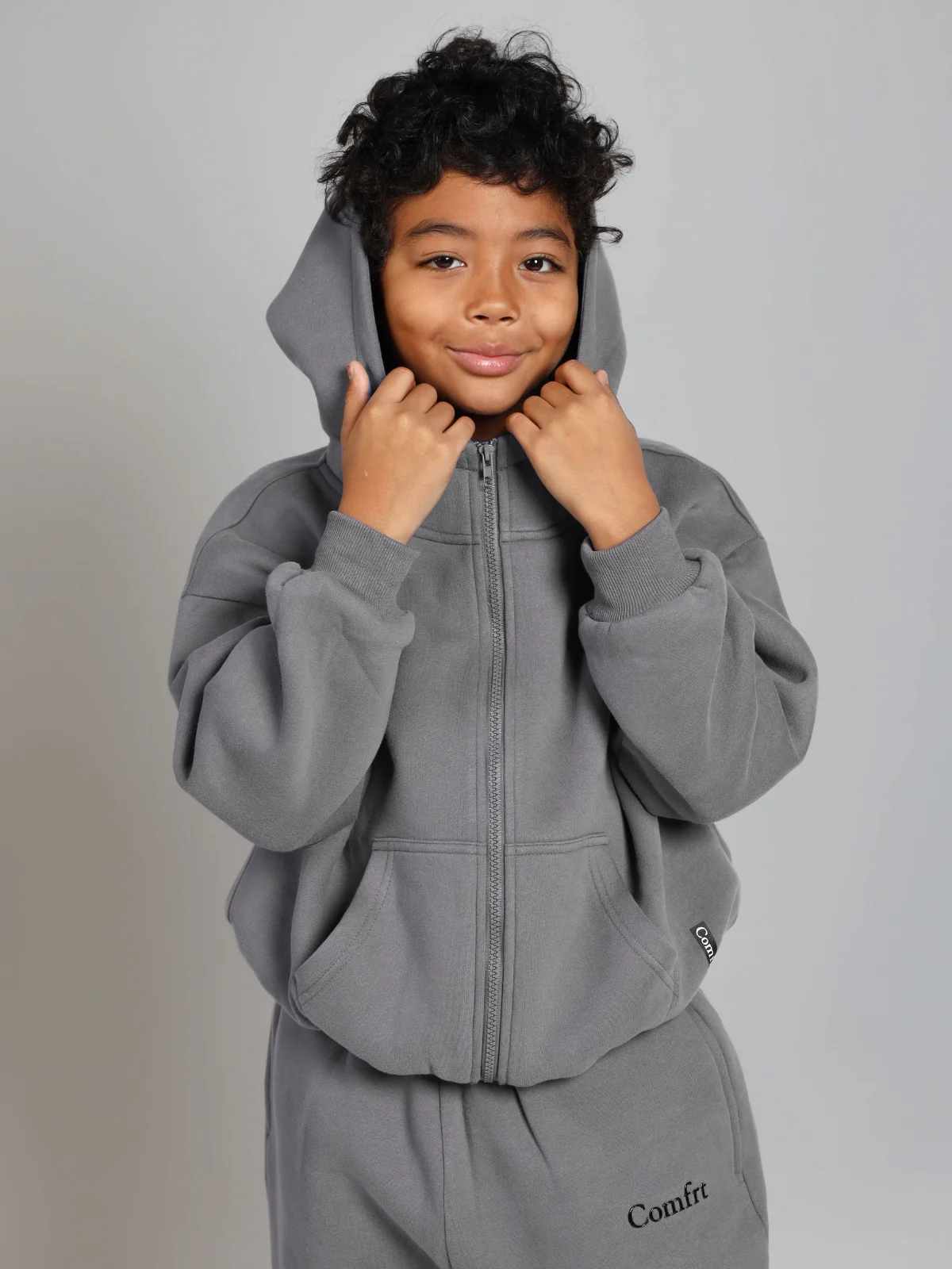 Cloud Zip Kids Hoodie