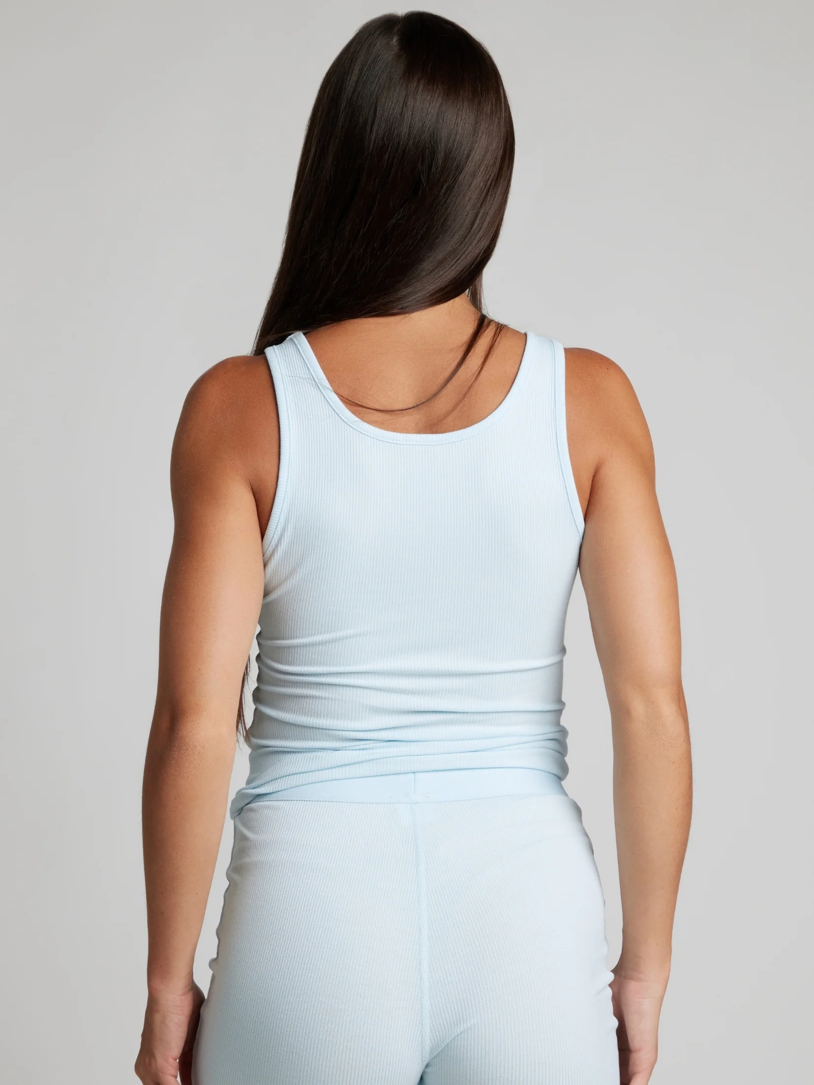 Rib Contour Waist Length Tank