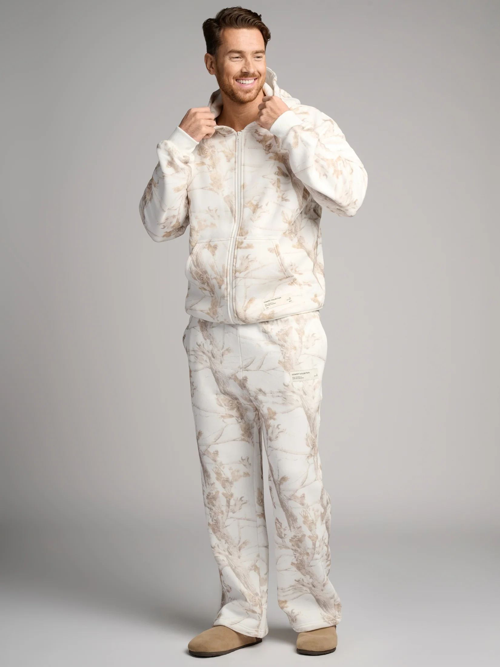 Camo Straight Leg Sweatpants