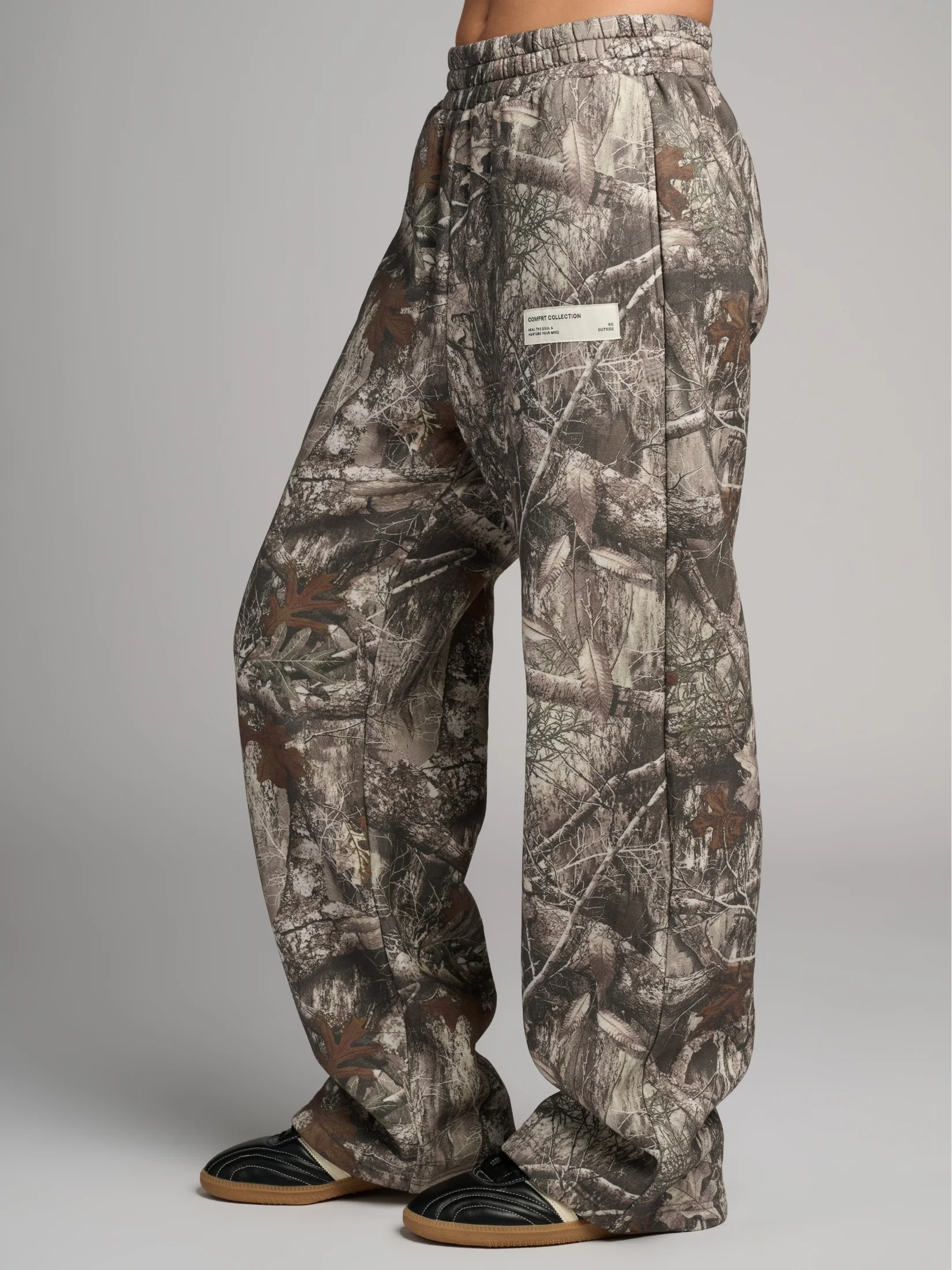 Camo Straight Leg Sweatpants